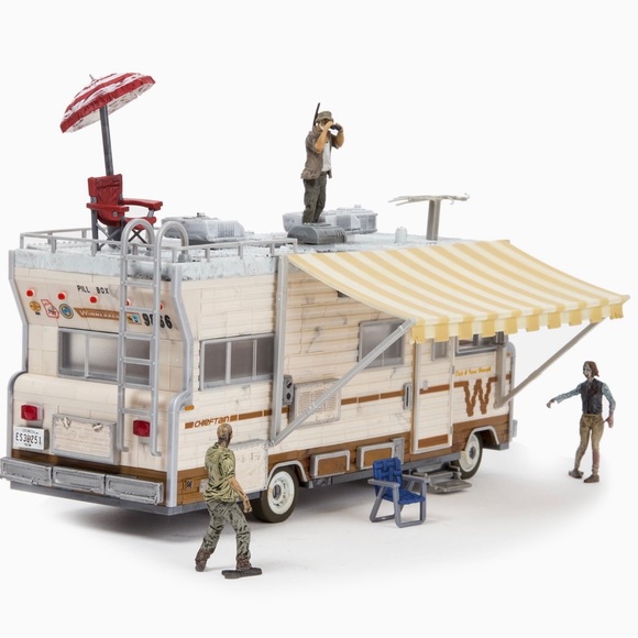 MCFARLANE AMC THE WALKING DEAD BRAND NEW IN BOX DALE’S RV BUILDING SET - Picture 6 of 7